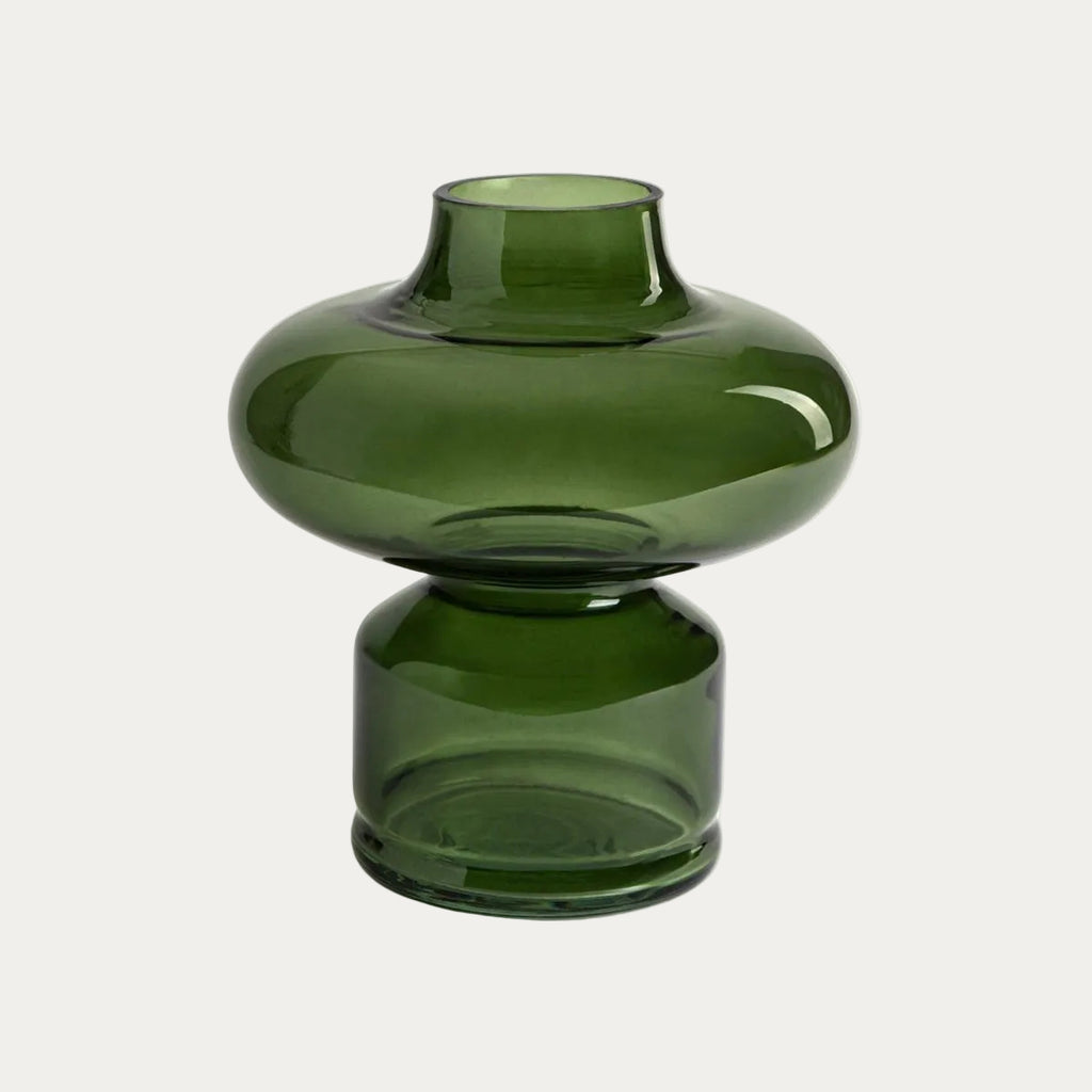 Grüne Designer Vase