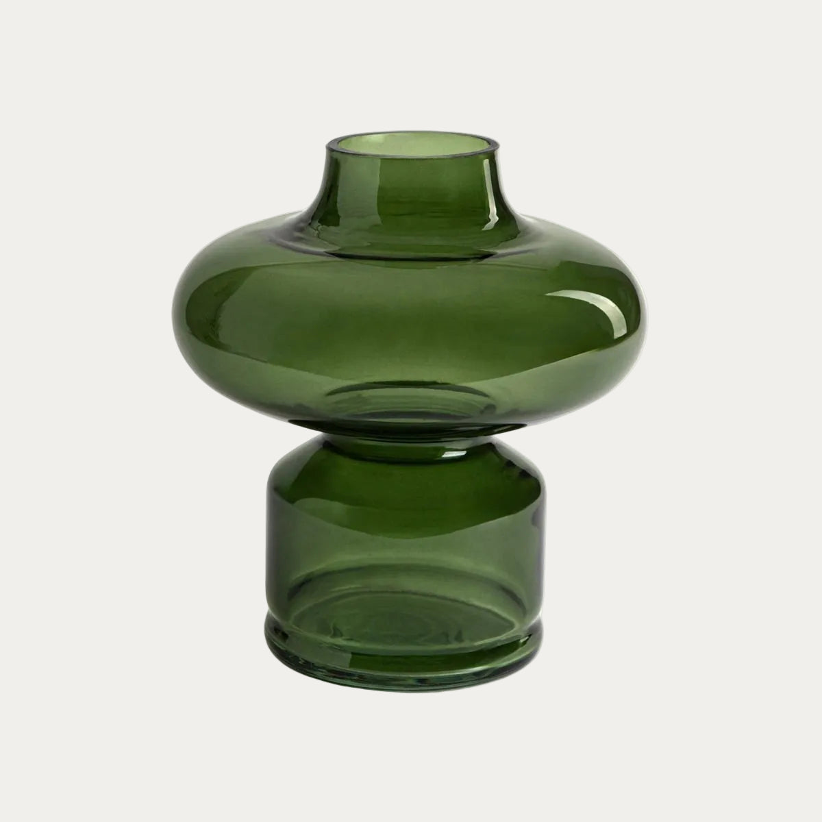 Grüne Designer Vase